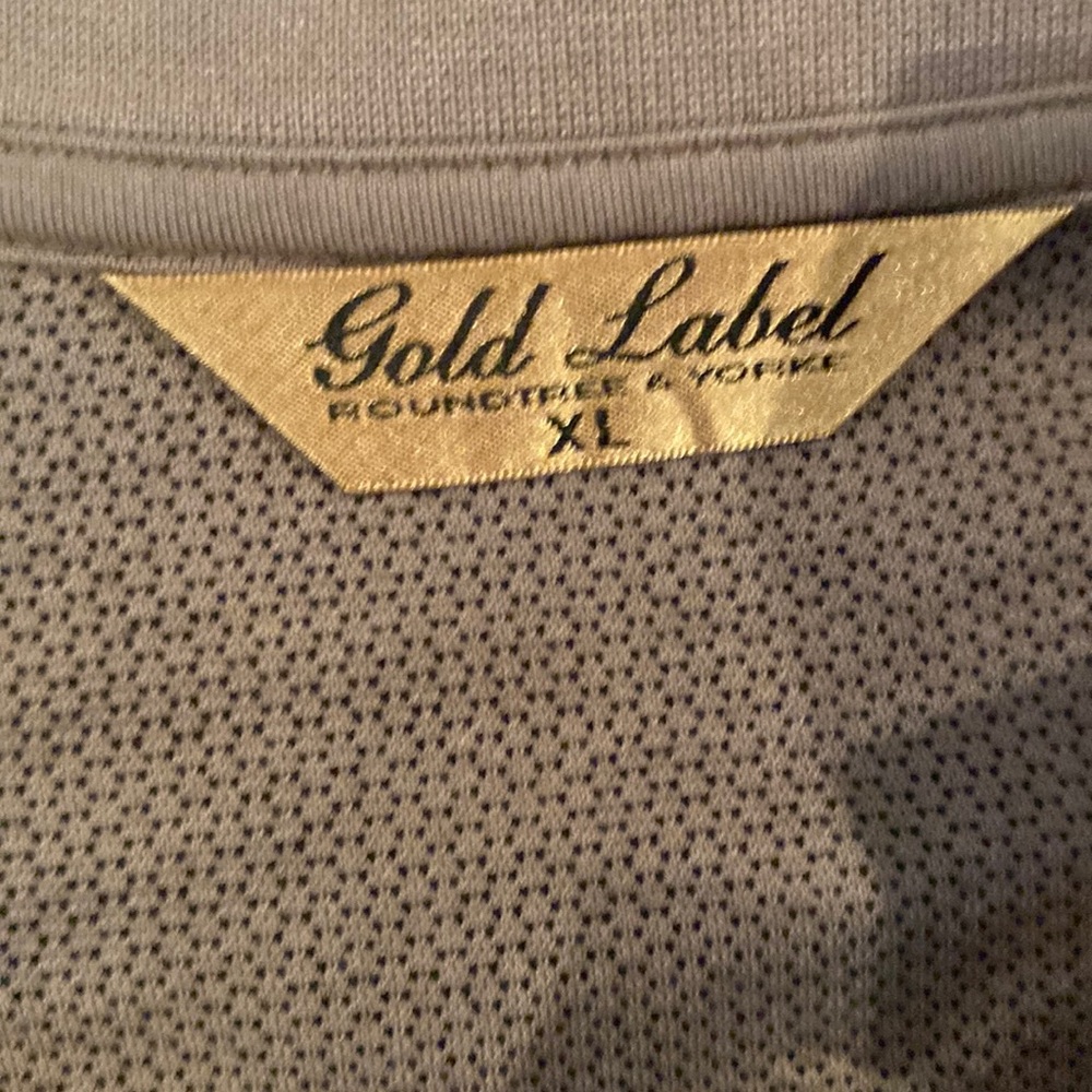 Roundtree &York men’s XL shirt brown short sleeve